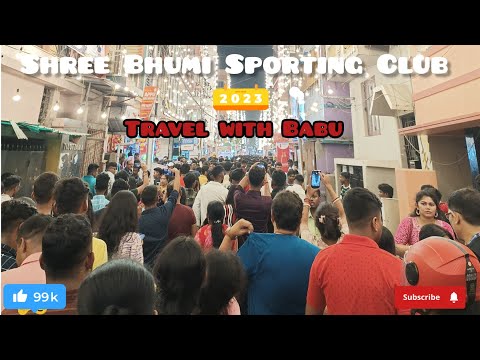 shree Bhumi sporting club #tranding #travelvlog #viral #durgapuja #kolkata