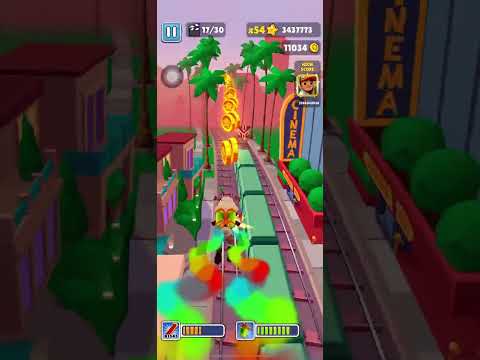 Subway Surfers - Hollywood 2024 Gameplay