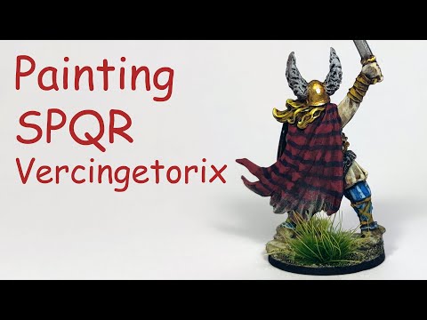 How to Paint Vercingetorix for SPQR, Hail Caesar