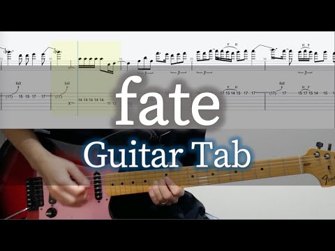 fate - L'Arc〜en〜Ciel / Guitar Tab