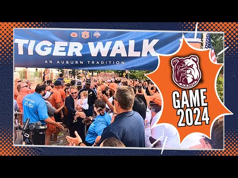 Tiger Walk LIVE! | Auburn Football vs. Alabama A&M