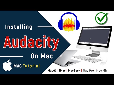 ✅ How to Install Audacity on Mac | iMac | MacBook | Mac Pro | Mac Mini - 2024