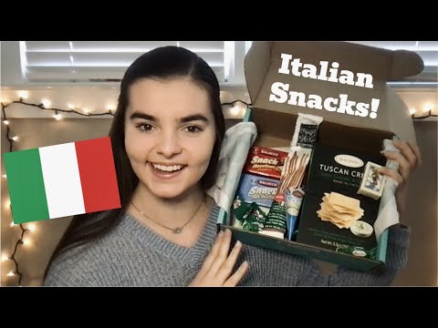 ASMR Trying Snacks from Italy! | TryTreats