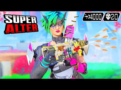 SUPER ALTER 20 KILLS & 4000 DAMAGE (Apex Legends Gameplay)