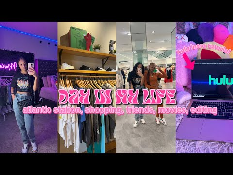 D☆Y IN MY LIFE |Teenage YouTuber| movies, shopping, dinner, editing, friends || Ra’Mariah Alexia