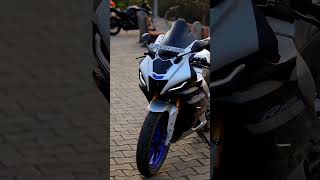 Yamaha R15M WhatsApp status 🔥 white colour🤍#shorts