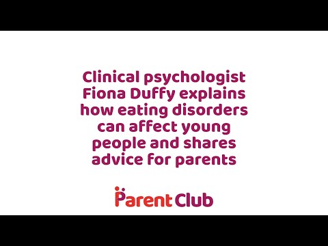 Parent Club: Parenting a teen - how eating disorders can affect young people