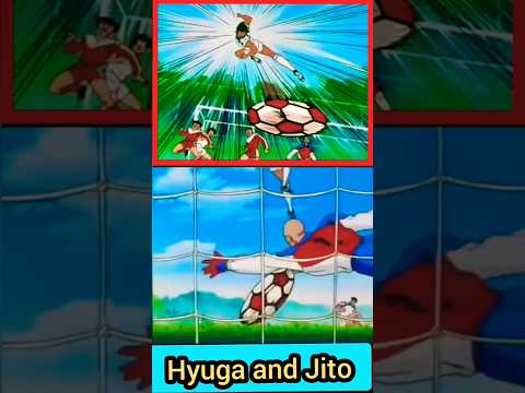 captain tsubasa - Kojiro Hyuga and Jito - Japan vs Real Japan 7 #kojirohyuga #jito