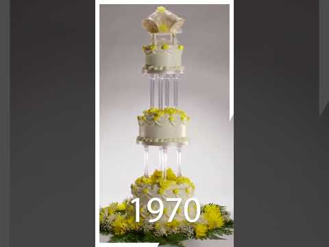 100 Years Of Wedding Cakes And Toppers