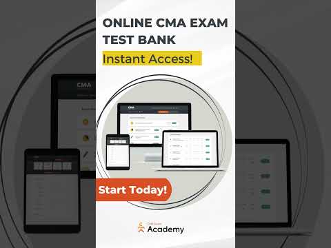 Online CMA Exam Test Bank | Instant Access!