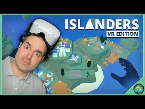 Islanders VR Quest 2 Gameplay & Review! The relaxing city building strategy game VR edition.