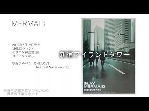 GLAY/MARMAID ジャケ写／PV　ロケ地紹介　ツイキャス2021/3/28より