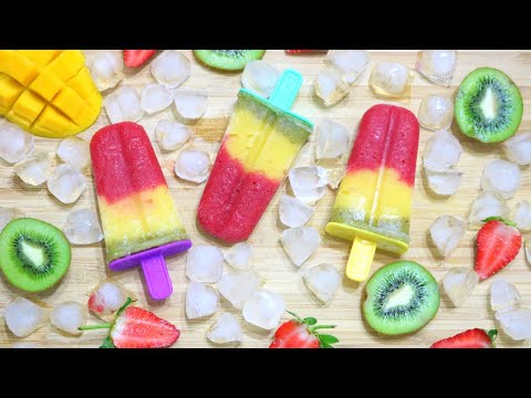 Summer Special Popsicles | Healthy Fruit Popsicles | Homemade Frozen Summer Treats