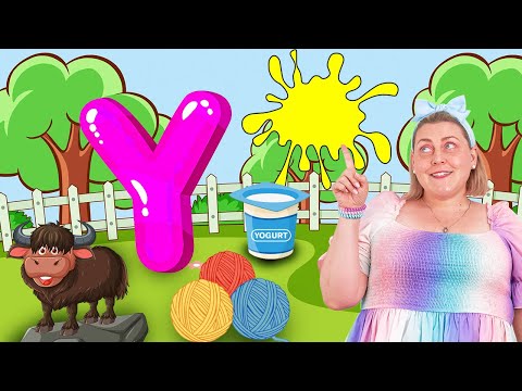 Letter Y for Kids | Learn Phonics for Toddlers Yay! Yellow!