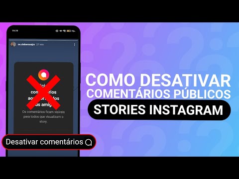 COMO DESATIVAR COMENTÁRIOS NOS STORIES (NOVA FUNÇÃO DO INSTAGRAM)