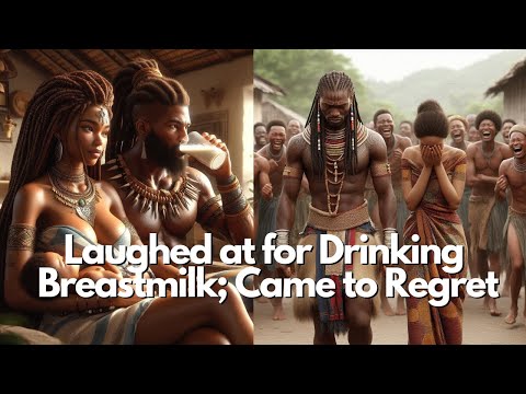 People Laughed at Husband For Being Breastfed By the Wife | African folktales