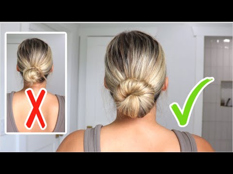 STOP DOING YOUR LOW BUNS THIS WAY! Try This Easy Chic Bun Instead