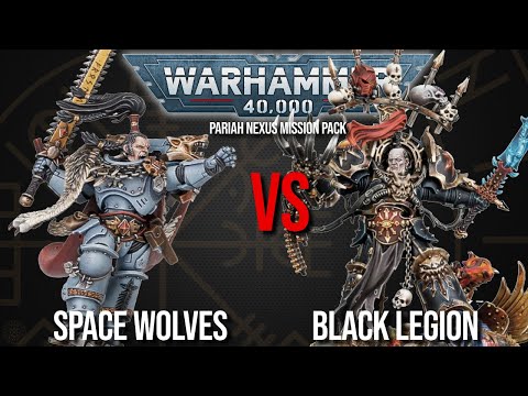 Space Wolves Vs Chaos Space Marines - Warhammer 40k 10th Edition