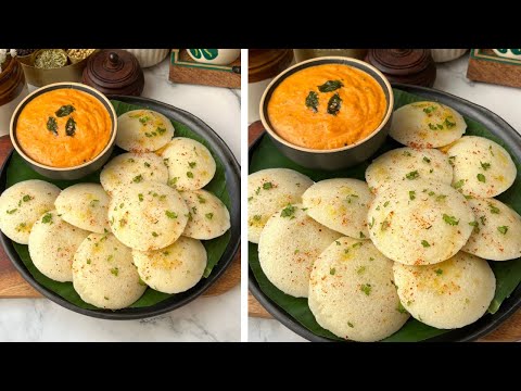 Stuffed Idli Recipe With Tomato Chutney | Potato Stuffed Idli | Potato Masala Stuffed Idli | Chutney