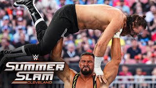 Sami Zayn vs. Bron Breakker – Intercontinental Championship Match: SummerSlam 2024 highlights