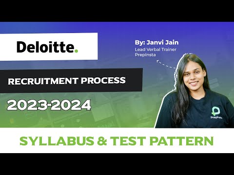 Deloitte Recruitment Process 2023 | Deloitte Fresher Recruitment and Syllabus