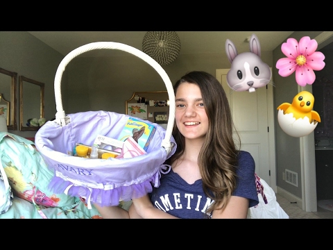 WHAT I GOT IN MY EASTER BASKET!