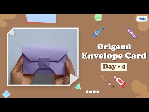 How to Create an Envelope Card? | Easy Envelope Making | Origami Course Day 4