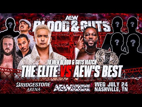 AEW Blood & Guts 2024 - Official Match Card Prediction | Wrestle Freakin