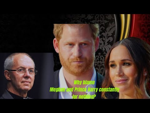 Archbishop Resigns—But Why Blame Duchess Meghan and Prince Harry? Exposing Media Bias.