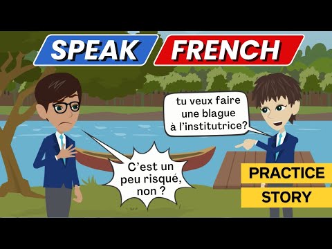 Learn French with Funny Story - True Friend | French Conversation Practice for Beginners