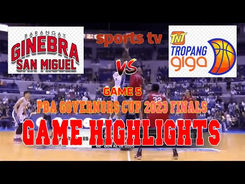 GINEBRA vs TNT | FINALS Game 5 Highlights | PBA S47 Governors Cup 2023 | April 19, 2023 sports tv