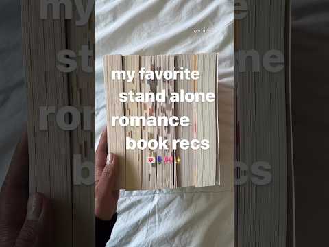 favorite stand alone romances #bookrecommendations #booktube #romancebooks #booktok #bookstagram