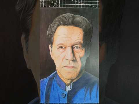 Imran Khan Portrait Drawing #springonshorts #imrankhan #portraitdrawing #drawing #art