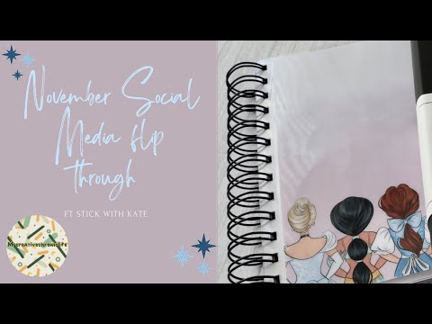 November Social Media Planner set up talk through-Harrietwrightdesigns 2024