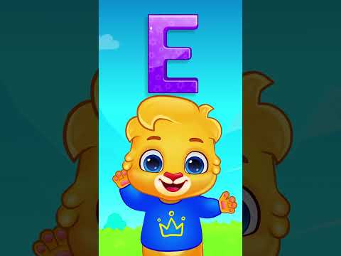 Letter E 🥰 | Quickly Learn About Letter E 🦅🐘 | ABC Letter Sounds | #shorts