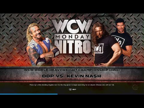 WWE 2K24 DIAMOND DALLAS PAGE VS. KEVIN NASH FOR THE WCW WORLD HEAVYWEIGHT CHAMPIONSHIP BELT!