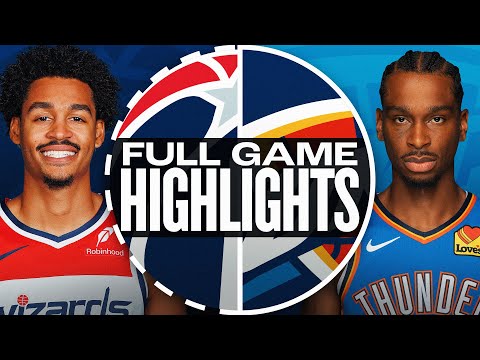 WIZARDS at THUNDER | FULL GAME HIGHLIGHTS | December 23, 2024