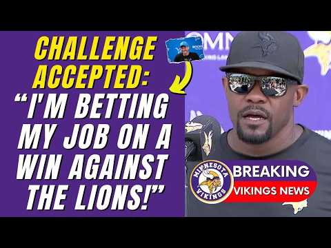 🤯🔥MUST-WATCH: SPARKS FLY AS VIKINGS AND LIONS COORDINATORS CLASH! THE IMPACT! MINNESOTA VIKINGS NEWS