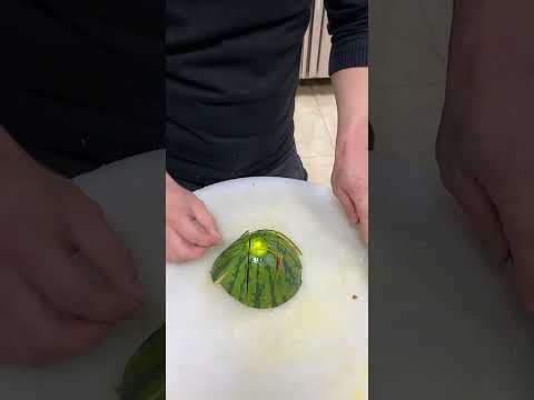 Watermelon 🍉🍉 carving cutting skill and decorations ideas