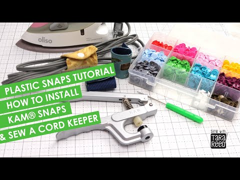 Plastic Snaps Tutorial - How to install Kam Snaps