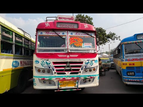 ভিডিও করতে দিলো না ☹️ | Kolkata To Diamond Harbour Bus Journey.......