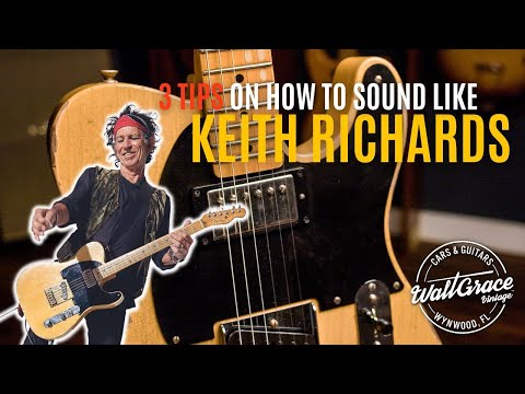 3 tips on how to sound like Keith Richards /// Fender Custom Shop LTD '51 HS Telecaster Heavy Relic