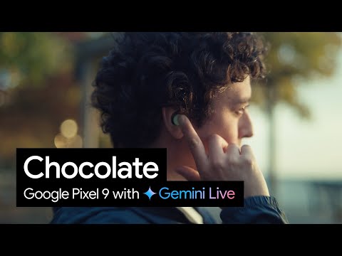 Google Pixel 9 With Gemini Live | Chocolate