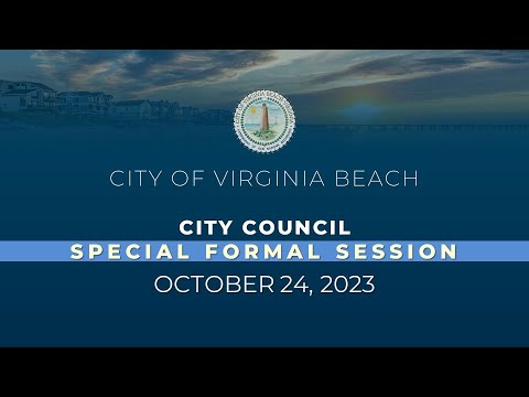 City Council Special Formal - 10/24/2023