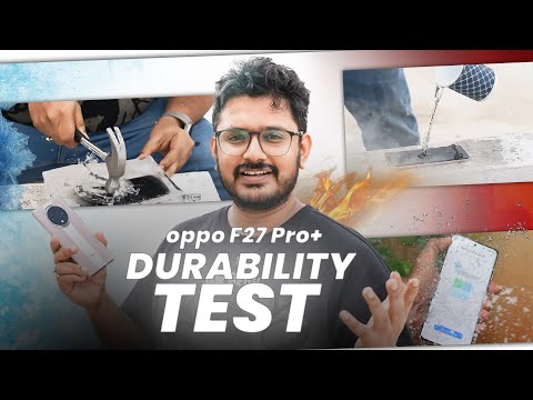 Drop Test🔨 OPPO F27 Pro+ 5G Full Durability Test in ಕನ್ನಡ ⚡IP69 Water Test, Hot water, Freeze test