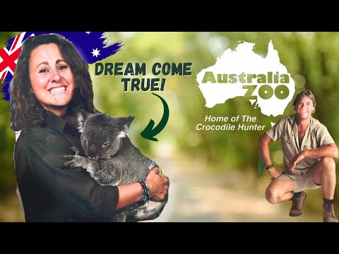 Our FAVORITE Travel Vlog in Australia! | MUST DO thing in Brisbane 🇦🇺(Australia Zoo)