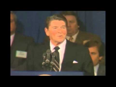 Rare Footage of President Ronald Reagan Speaking the Gospel