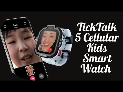 TickTalk 5 Cellular Kids Smart Watch Review.