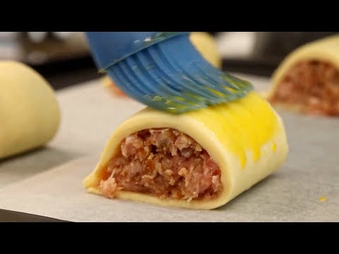 Korean Sausage Roll | Korean Street Food