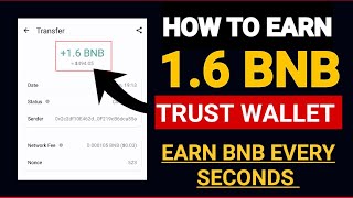 How To Get 1.6 BNB Coin On Trust Wallet